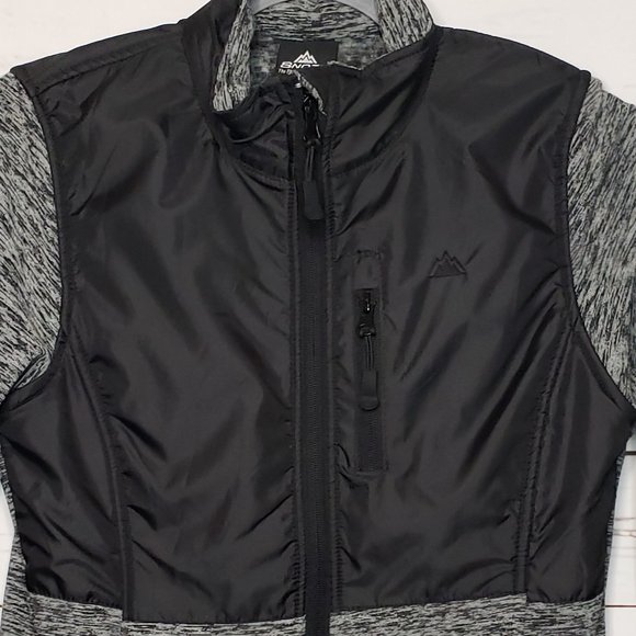 Snozu Platinum Collection Black Space Dye Fleece Jacket - Picture 3 of 13